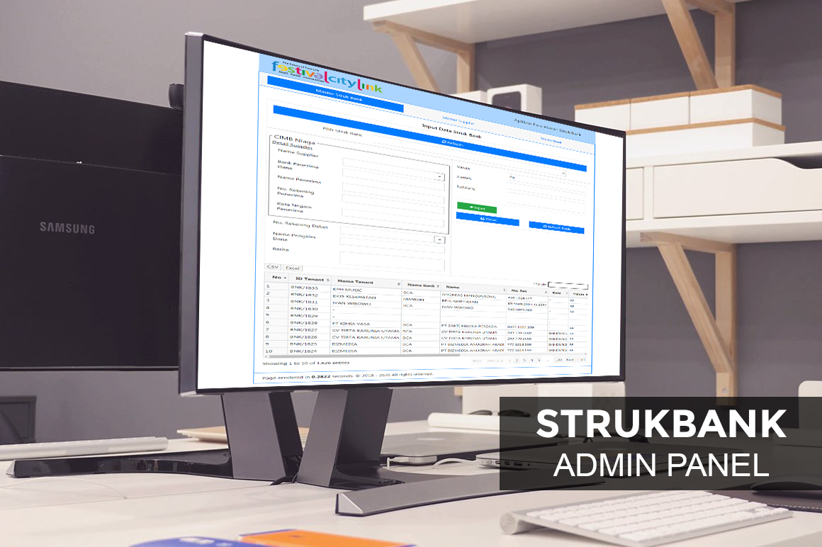 StrukBank Admin Site
